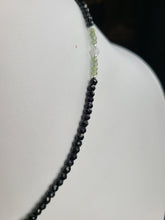 Load image into Gallery viewer, Protection For the Open Heart and Mind - Labradorite and Black Spinel Necklace.