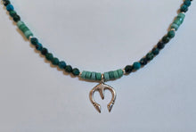 Load image into Gallery viewer, Sacred Water, Balance The Storm Necklace - Chrysocolla & Turquoise
