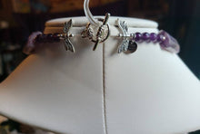 Load image into Gallery viewer, Amethyst Light Worker Power Place Necklace - Big, Clean, Serene Energy - Reiki, Vortex, Meditation