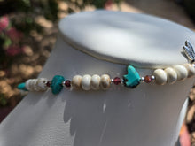 Load image into Gallery viewer, Bear Spirit Necklace - Big Energy and Southwest Style Old Kingman Turquoise