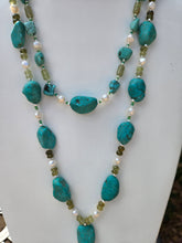 Load image into Gallery viewer, Turquoise Layering Necklaces - Set