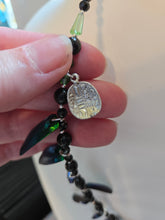 Load image into Gallery viewer, Khepri Journey of Rebirth and Protection Scarab Charm Necklace