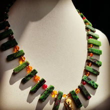 Load image into Gallery viewer, Sekhmet, The Powerful: Egyptian Collar Necklace