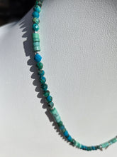 Load image into Gallery viewer, Sacred Water, Balance The Storm Necklace - Chrysocolla &amp; Turquoise
