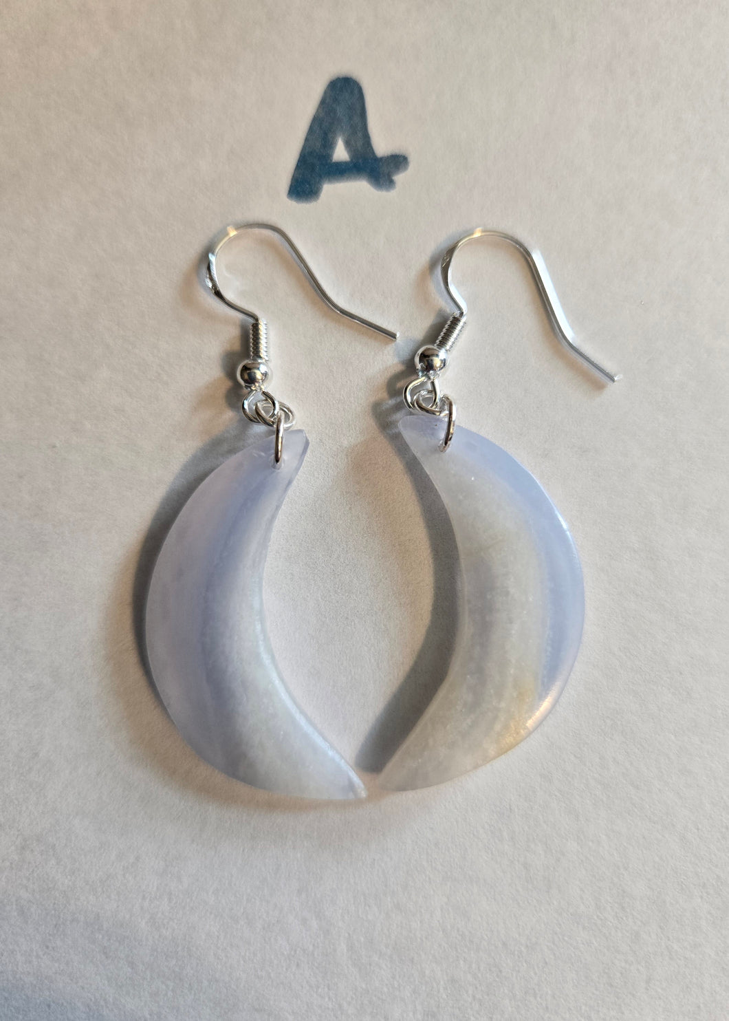 Blue Lace Agate Earrings