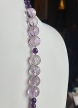 Load image into Gallery viewer, Amethyst Light Worker Power Place Necklace - Big, Clean, Serene Energy - Reiki, Vortex, Meditation
