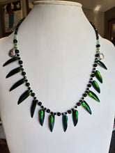 Load image into Gallery viewer, Khepri Journey of Rebirth and Protection Scarab Charm Necklace

