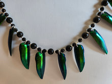 Load image into Gallery viewer, Khepri Journey of Rebirth and Protection Scarab Charm Necklace
