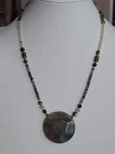 Load image into Gallery viewer, Gaia Dreamer, Cosmic Healer Necklace
