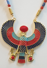 Load image into Gallery viewer, Museum Inspired High Priest/ess Horus Ceremonial Pectoral Necklace
