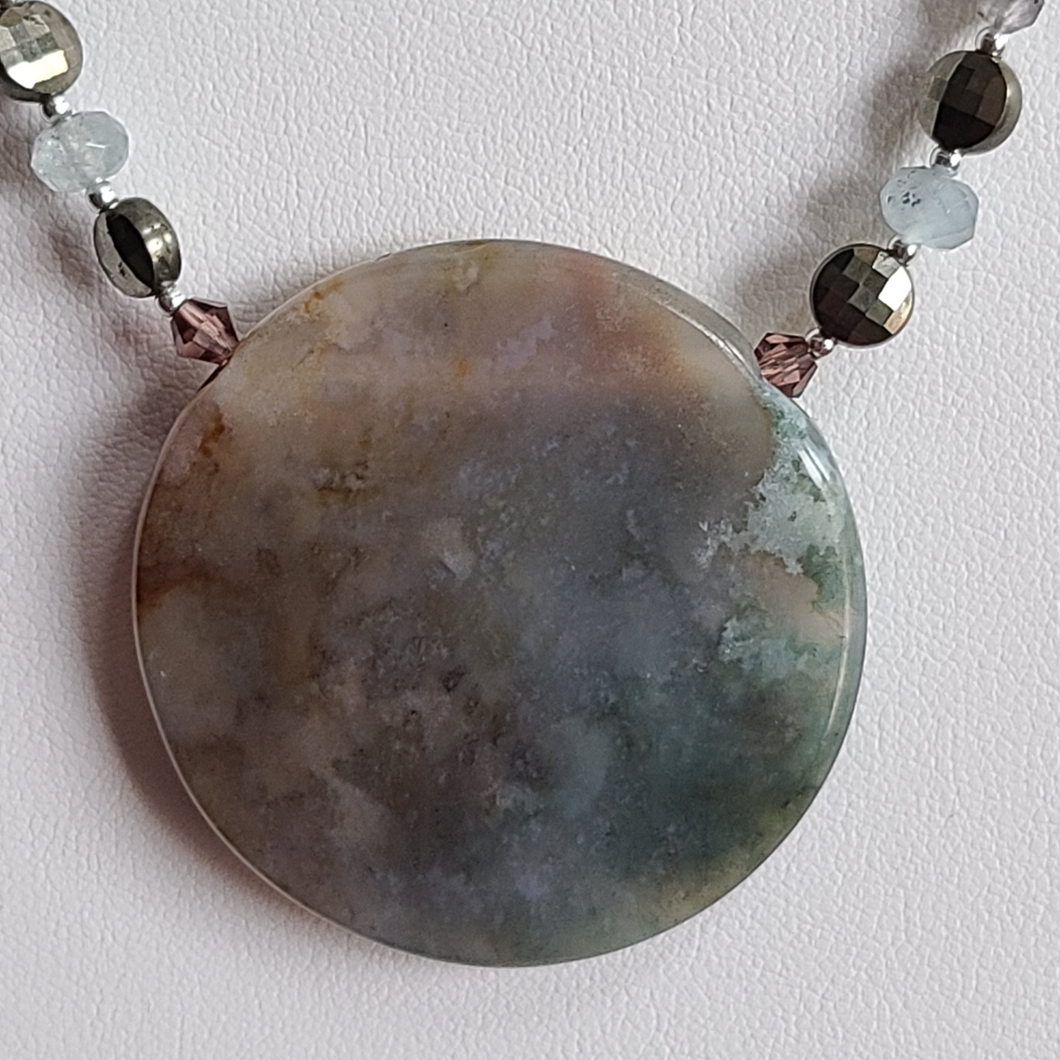 Gaia Dreamer, Cosmic Healer Necklace